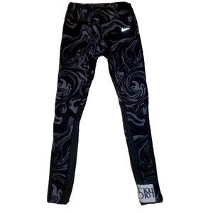 Nike Dri Fit Running Tights Exercise Stretchy Womens (22 x 29)